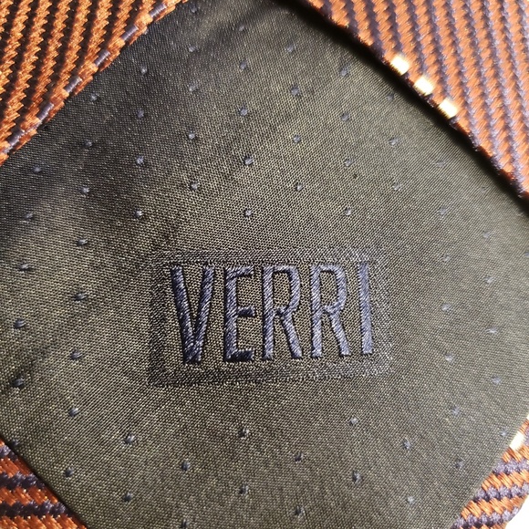 NWT Verri 100% handmade silk tie - Picture 8 of 8